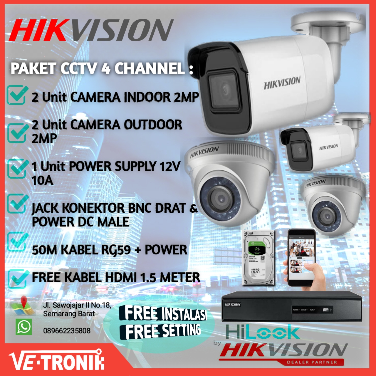 Beli CCTV Murah Di Semarang