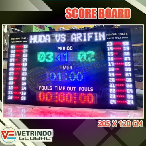 Score board basket Papan skor digital score board